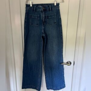 Old Navy wide leg jeans size 4